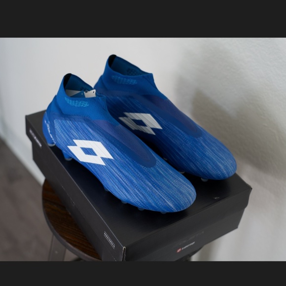 Lotto Solista 100 III Gravity FG Soccer Cleats - Blue main image 9
